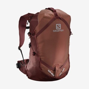 Mochilas Salomon MTN 45 Hombre Rojas | EC2563DFM