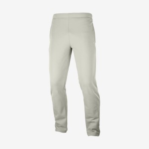 Pantalon Salomon ESSENTIAL WARM FLEECE Hombre Beige | EC2436JPQ
