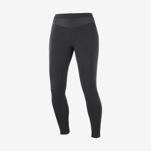 Pantalon Salomon XA WARM Mujer Negras Negras | EC3254WNB