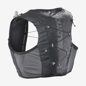 Paquetes Para Correr Salomon NOCTURN ACTIVE SKIN 4 Hombre Negras | EC2545CTV