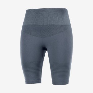 Short Salomon ESSENTIAL MOVE ON SEAMLESS Mujer Gris | EC3258FDN