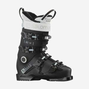 Ski Boots Salomon S/MAX 80 Mujer Negras Blancas | EC3547PJJ