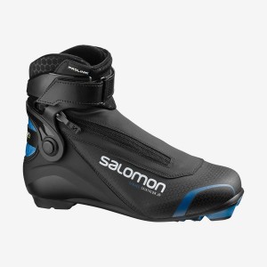 Ski Boots Salomon S/RACE SKIATHLON JUNIOR PROLINK Niños Negras Azules | EC3606HAP