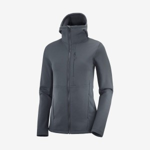 Sudadera con Capucha Salomon ESSENTIAL XWARM Mujer Negras | EC3121MQZ