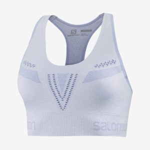 Sujetador Deportivo Salomon ESSENTIAL MOVE ON SEAMLESS Mujer Moradas | EC3225MQZ