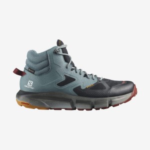 Zapatillas de Senderismo Salomon PREDICT HIKE MID GORE-TEX Hombre Turquesa | EC2081BEX