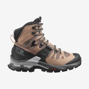 Zapatillas de Senderismo Salomon WoQUEST 4 GORE-TEX Mujer Marrones | EC2843GSO